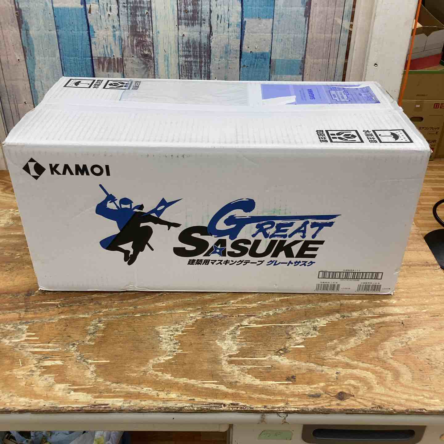 カモイ マスキングテープ グレートサスケ 30mm×18m 400巻【柏店
