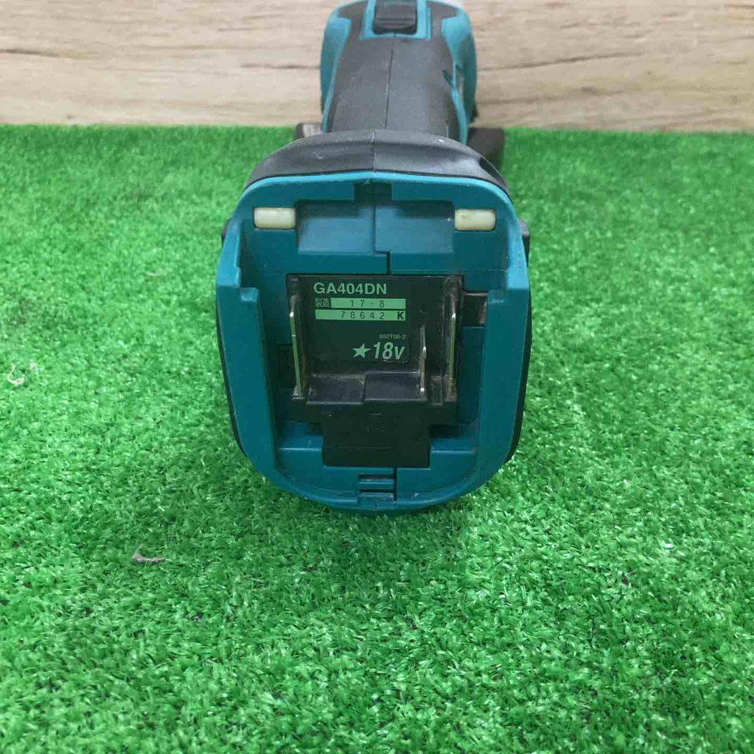 ☆マキタ(makita) 100mmコードレスディスクグラインダ GA404DZN (GA404DN)【町田店】