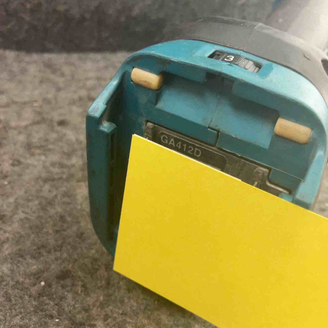 ★マキタ(makita) 100mmコードレスディスクグラインダ GA412DZ【鴻巣店】