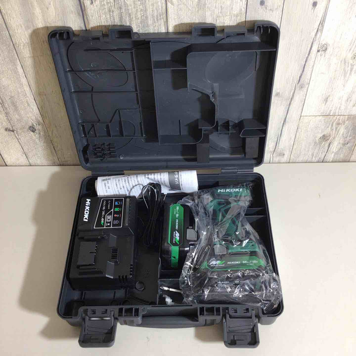 ◇ハイコーキ(HiKOKI) コードレスインパクトドライバー WH18DD(2XCZ) バッテリー＆充電器付き【戸田店】