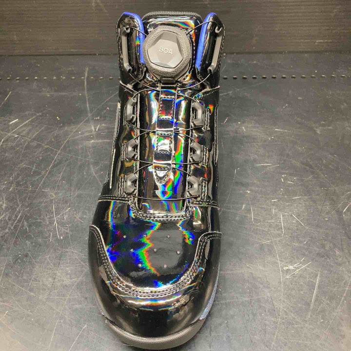 mizuno(ミズノ) ワークシューズ オールマイティLSⅡ 73M BOA F1GA2512 25.5 cm ホログラムブラック×シルバー×ブルー【川越店】