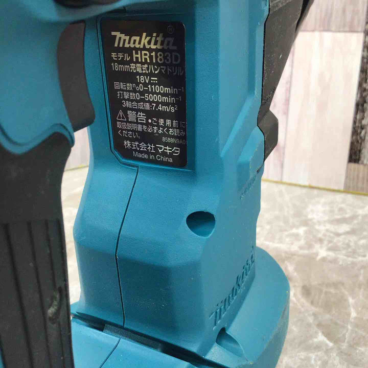 ★マキタ(makita) コードレスハンマドリル HR183DZK【八潮店】