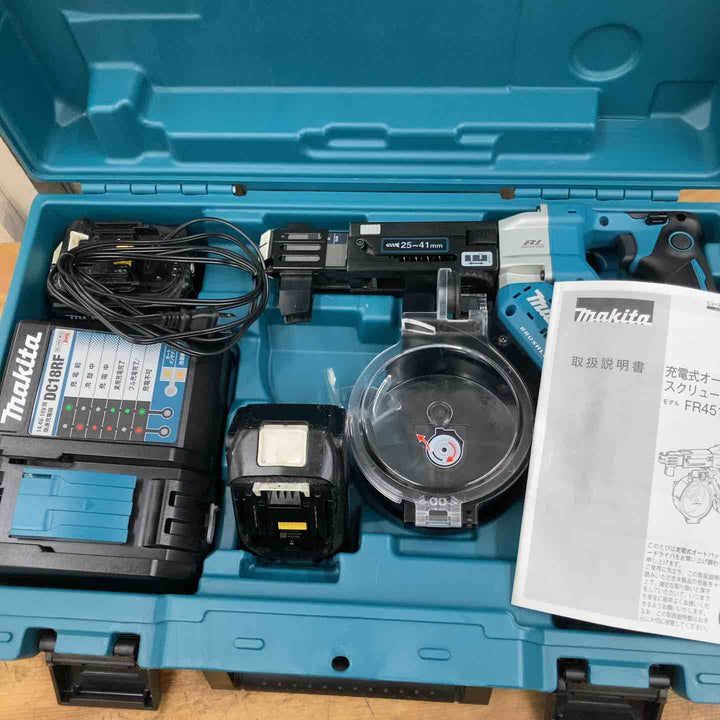【中古品】★マキタ(makita) コードレスオートパックスクリュードライバー FR451DRGX 18V フルセット【柏店】