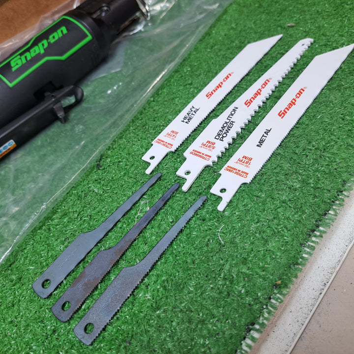 スナップオン/Snap-on ヘビーデューティーエアソー PTRS1000G グリーン 替刃付き レシプロソー 【岩槻店】