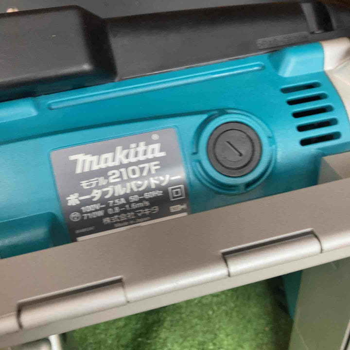 マキタ(makita) ポータブルバンドソー 2107F 周速	高速	1.6m/s[100m/分]【川越店】