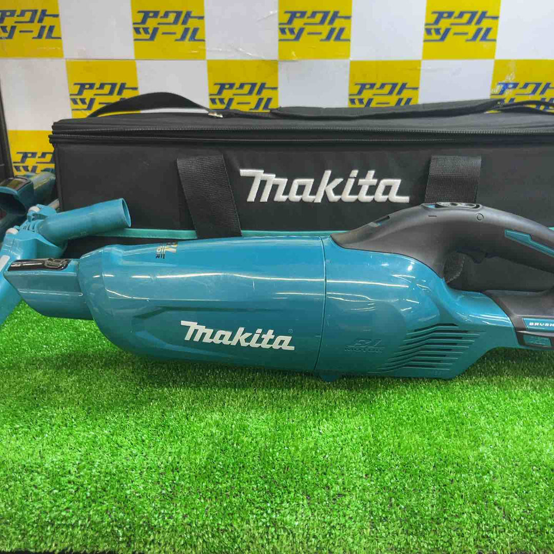 マキタ コードレス掃除機CL280青 カプセル式&サイクロン 18Vバッテリ充電器付 CL280FDRFC【越谷店】