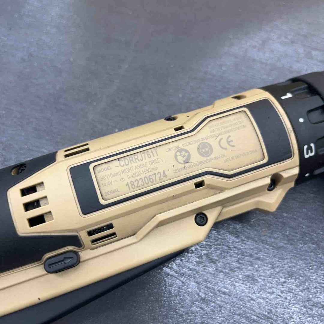 Snap-on スナップオン コードレスアングルドリル CDRRJ761T 限定色 本体のみ 【越谷店】