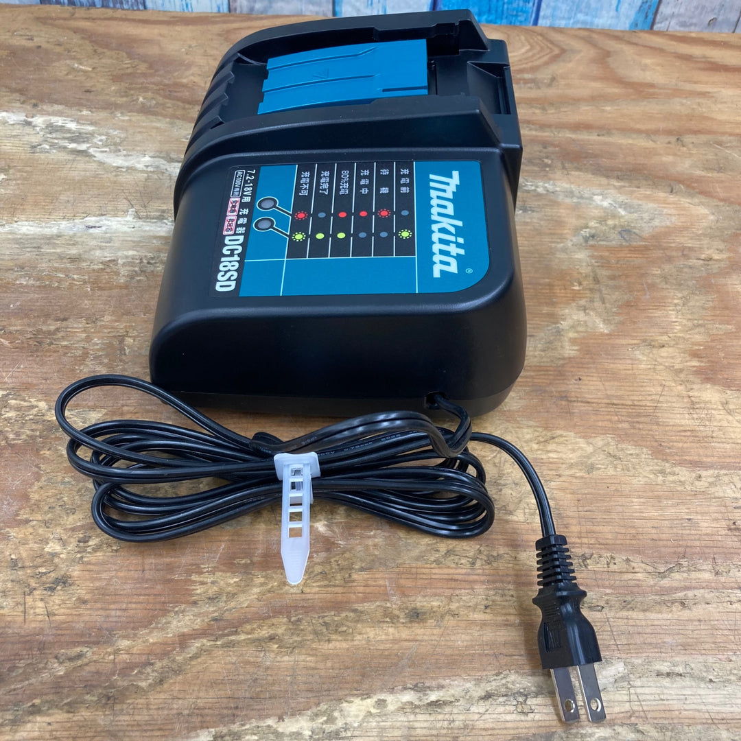 〇マキタ(makita) 充電器DC18SD 直流7.2-18V DC18SD 店頭展示品【柏店】