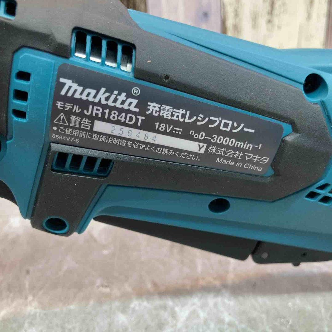 ★マキタ(makita) コードレスレシプロソー JR184DRGT【八潮店】