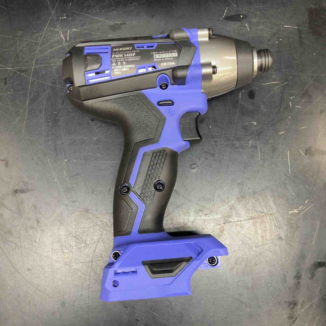◇ハイコーキ(HIKOKI ※旧:日立工機) コードレスインパクトドライバ  FWH14DF(2BG)【川越店】