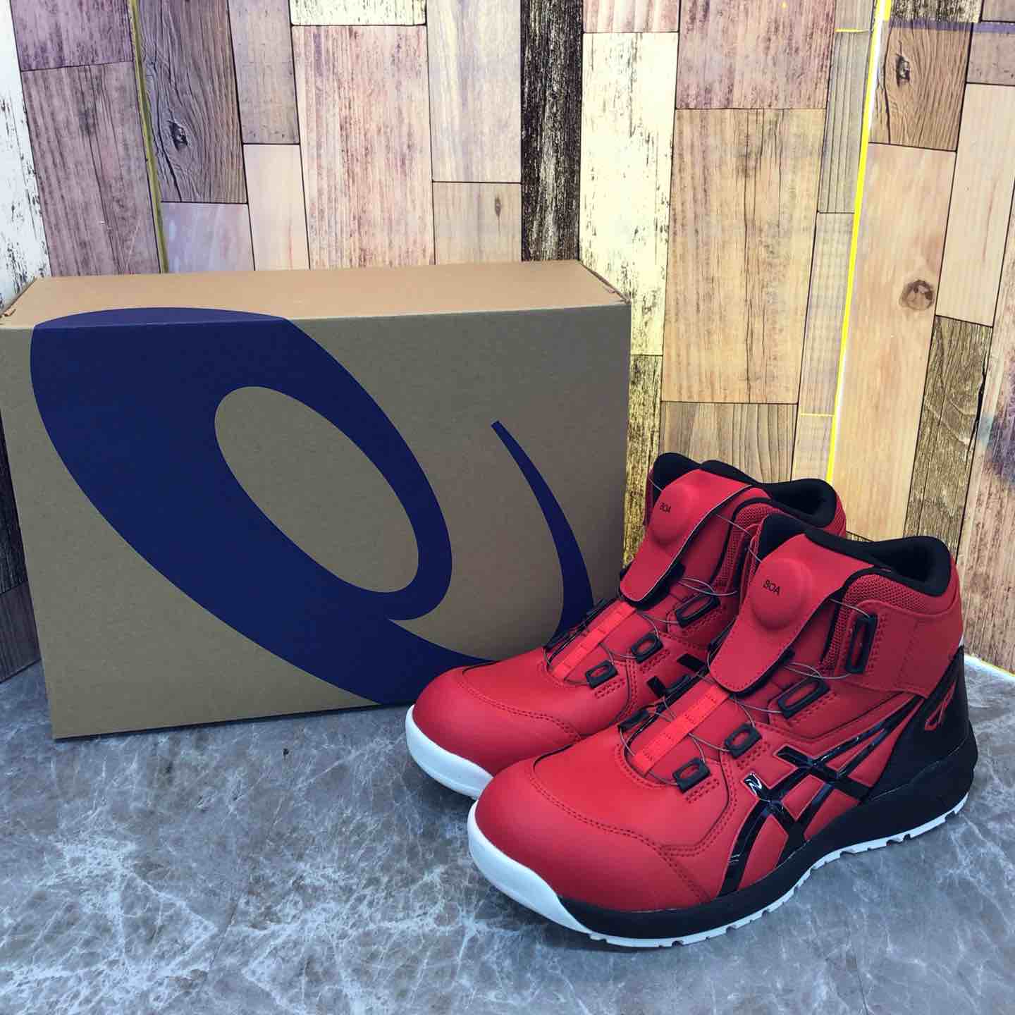 アシックス] ワークシューズ WINJOB CP304 BOA MARBLE