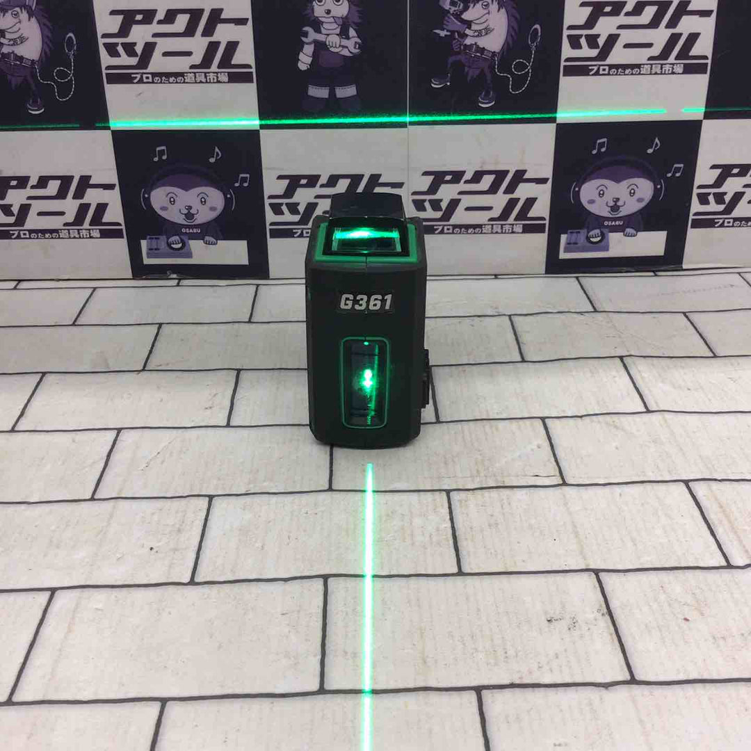 ◇レーザーテクノ グリーンレーザー墨出し器 LST-G361【所沢店】