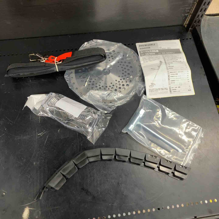 【店頭受取り限定】HiKOKI(ハイコーキ) 36V コードレス刈払機 刈刃径230mm 両手ハンドル 蓄電池・充電器別売り チップソー付 CG36DB(NN)【川越店】