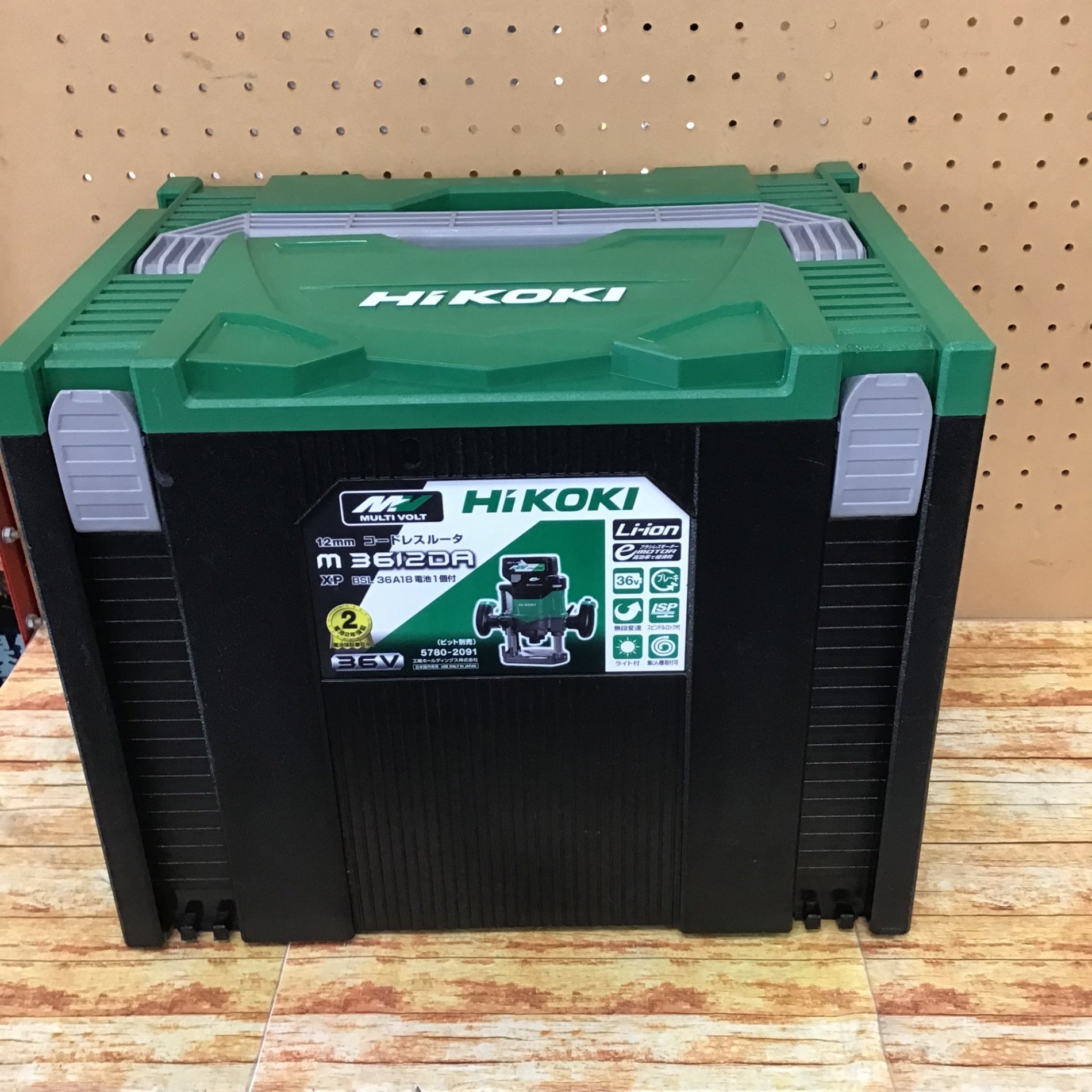 ☆ハイコーキ(HIKOKI ※旧:日立工機) コードレスルーター M3612DA(NN