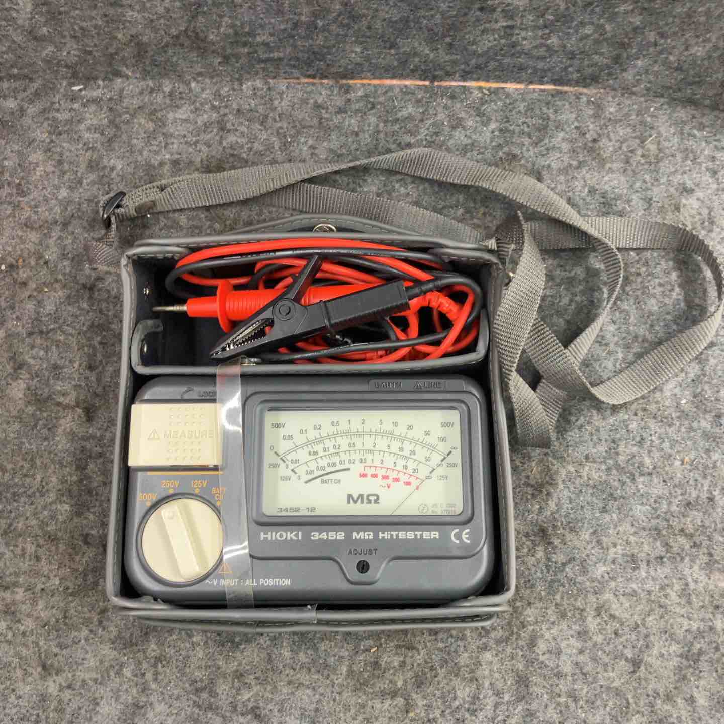 現状品】◇日置(HIOKI) メグオームハイテスター 3452 絶縁抵抗計 3452