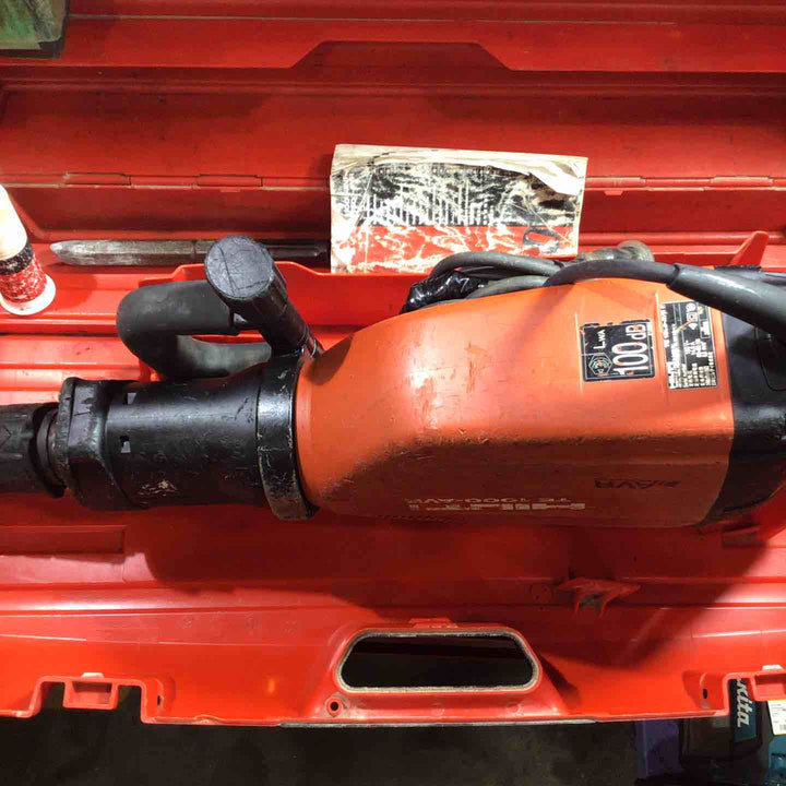 ★ヒルティ(Hilti) コード式ハツリ機 TE1000-AVR【川口店】