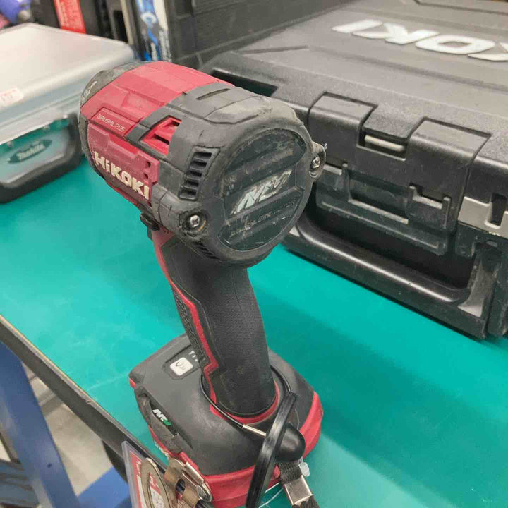 ★ハイコーキ(HIKOKI ※旧:日立工機) コードレスインパクトドライバ スコーピオンレッド WH36DD(2XHRSZ)【戸田店】