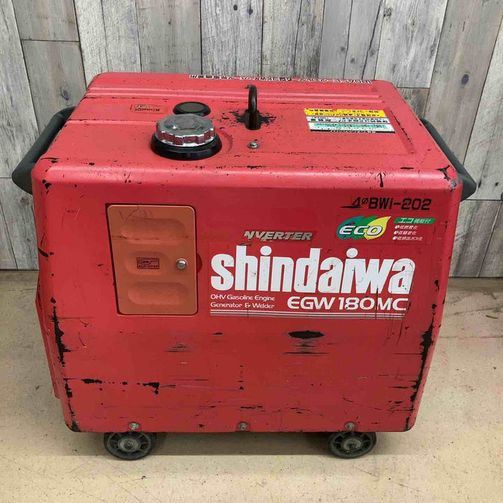 【中古品/店頭受取り限定】 新ダイワ(shindaiwa) エンジンウェルダーEGW180MC-i 溶接機【東大和店】