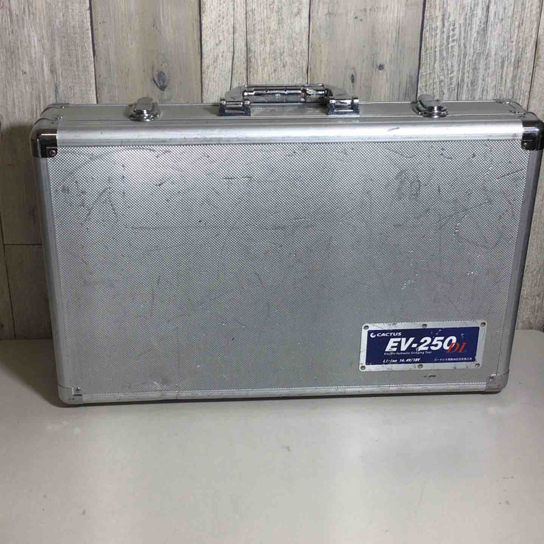 【美品】 カクタス CACTUS コードレス 油圧式 圧着工具 EV-250DL【戸田店】