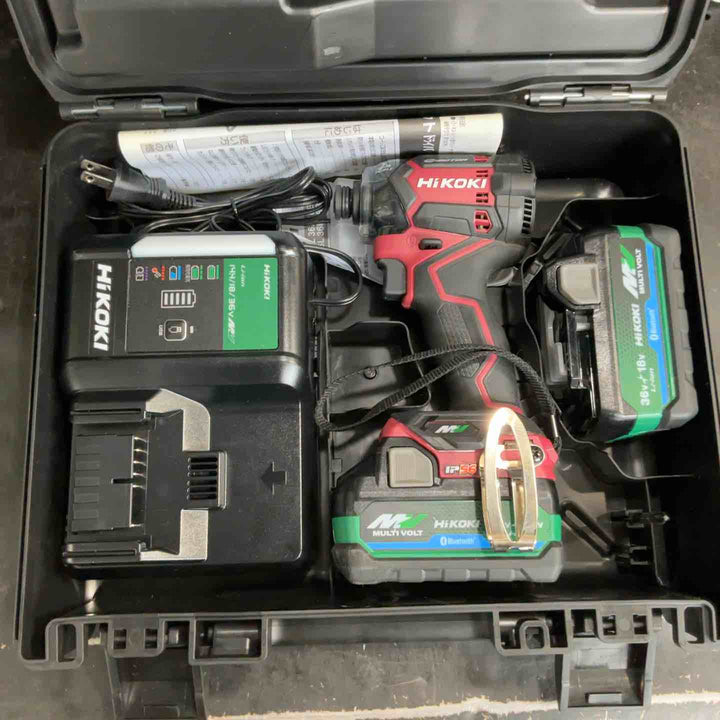★ハイコーキ(HIKOKI ※旧:日立工機) コードレスインパクトドライバー WH36DC(2XPSZ)(R)【草加店】