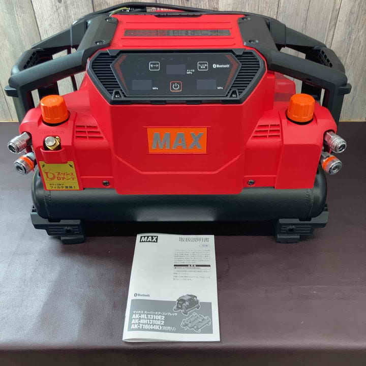 【未使用品(店頭展示品)】 マックス(MAX) 11L 高圧専用エアコンプレッサー AK-HH1310E2_レッド 最新機種 エア工具 【東大和店】