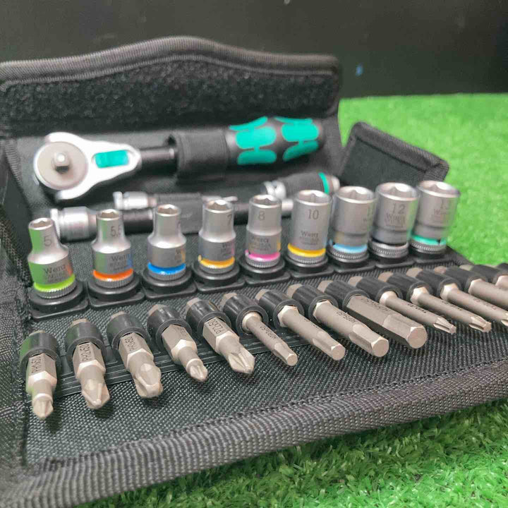 Wera/ヴェラ Zyklop 8100 SA 6 スピードラチェット1/4" セット 28点セット【岩槻店】