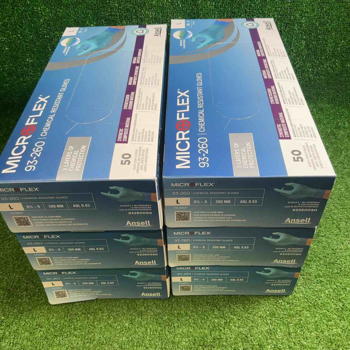 【未使用品】 Ansell MicrofleX 93-260 手袋 12個セット 【藤沢店】