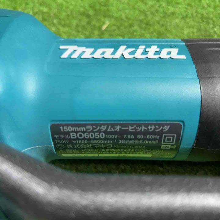 ◇マキタ ランダムオービットサンダ ペーパー寸法 150mm BO6050【川口店】