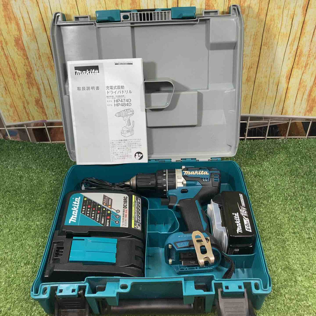 ★マキタ(makita) コードレス振動ドリルドライバー HP484DRGX【川崎店】