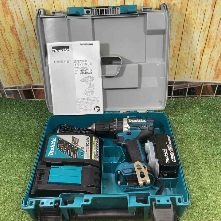 ★マキタ(makita) コードレス振動ドリルドライバー HP484DRGX【川崎店】