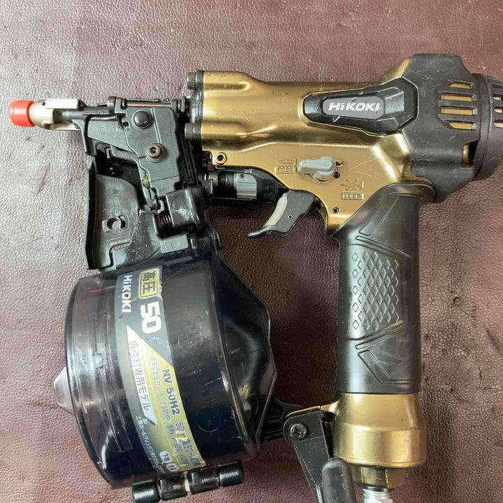 【中古品】 ハイコーキ(HIKOKI ※旧:日立工機) 高圧エア釘打ち機 NV50H2 【東大和店】