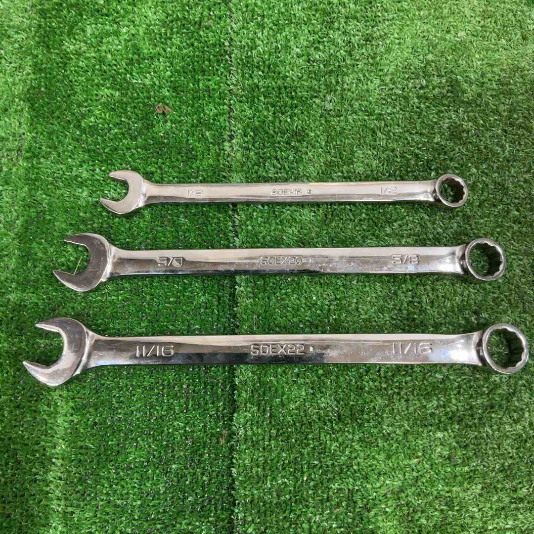 スナップオン(Snap-on) コンビネーションレンチ SOEX30.28.26.22.20.16.14.12.11.10 10本セット【草加店】