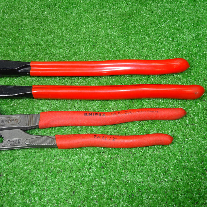 クニペックス/KNIPEX ウォーターポンププライヤー、プライヤーレンチ 2本セット 87 01 400、86 01 250 【岩槻店】