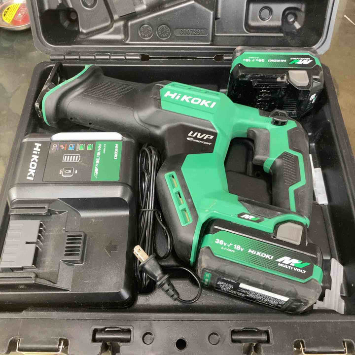 ★ハイコーキ(HIKOKI ※旧:日立工機) コードレスセーバーソー CR36DMA(2XPZ)【町田店】