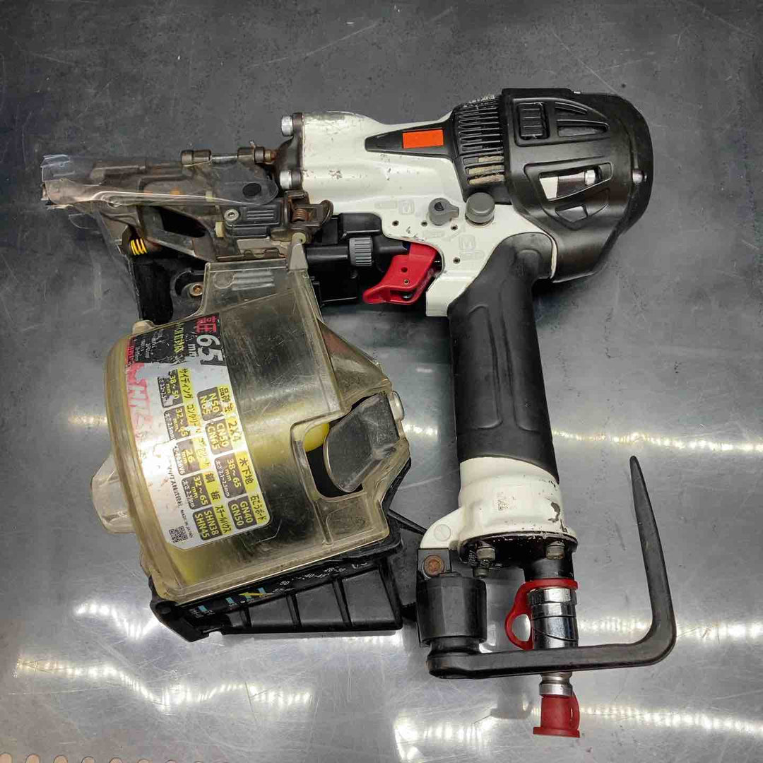 ◇MAX 高圧釘打ち機 HN-65N3(D)-CW クールホワイト 限定色【川越店】