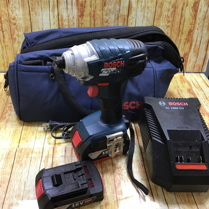 BOSCH コードレスインパクトドライバ GDR18V-LI    軸ブレ有【川崎店】