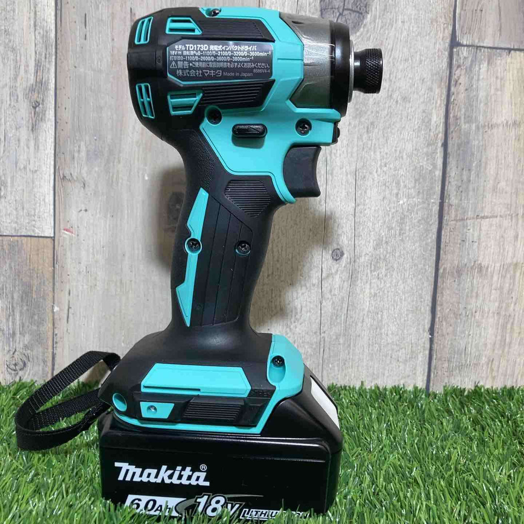◇マキタ(makita) コードレスインパクトドライバー TD173DGXTB 限定色 ターコイズブルー【草加店】