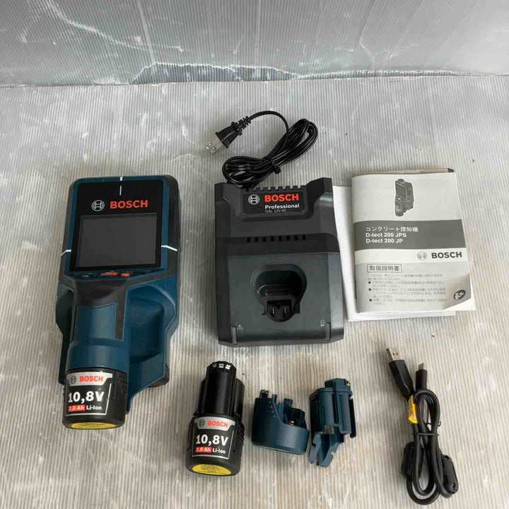 ◇ボッシュ(BOSCH) コンクリート探知機 D-tect200JPS (D-TECT200JPS)【草加店】