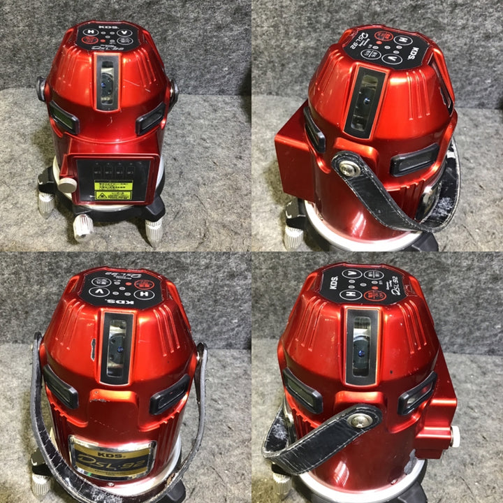 【中古品】KDS 電子整準 フルラインレーザー墨出し器 DSL-92※本体のみ、受光器は付きません！※【桶川店】