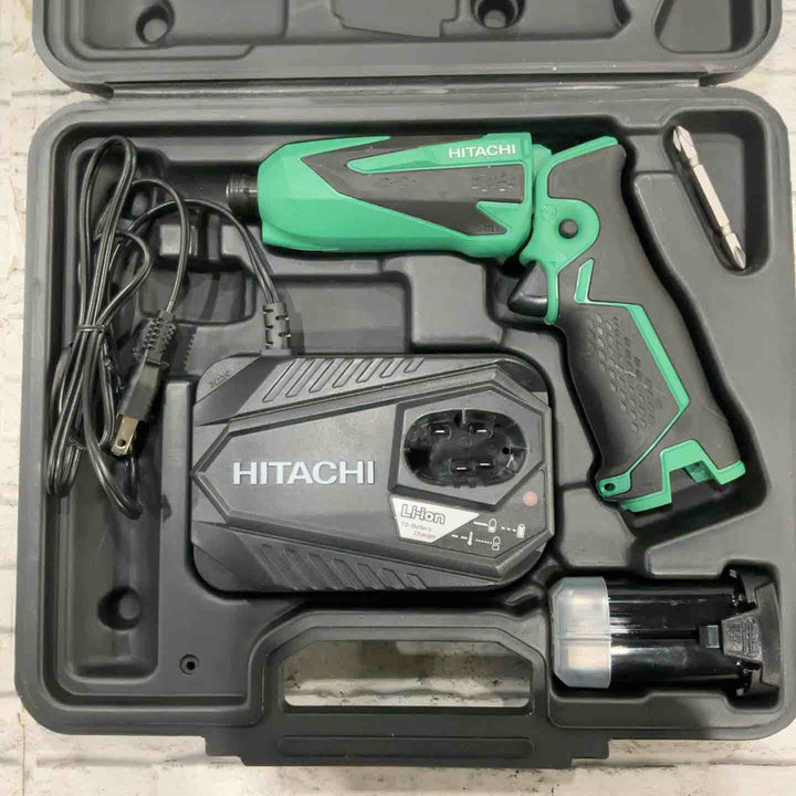 ◇ハイコーキ(HIKOKI ※旧:日立工機) 7.2V コードレスペンインパクトドライバー WH7DL(LCSK)【川口店】