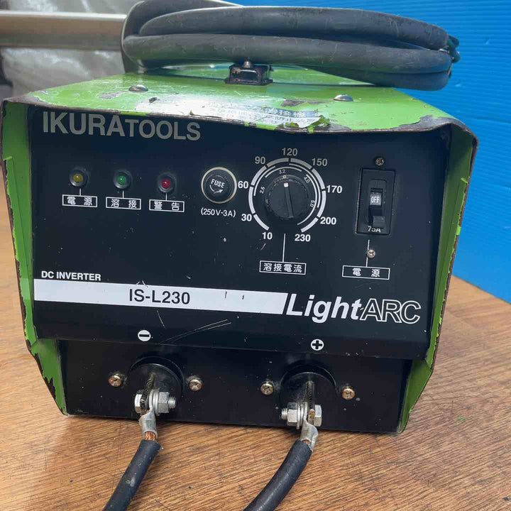 育良 200V直流アーク溶接機 IS-L230D 本体のみ【岩槻店】