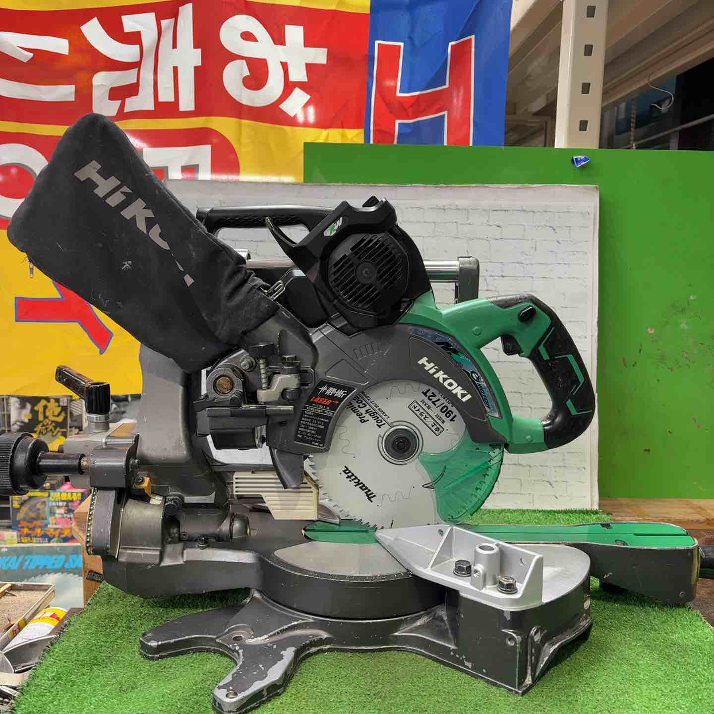 ☆ハイコーキ(HIKOKI ※旧:日立工機) コードレス卓上スライド丸のこ