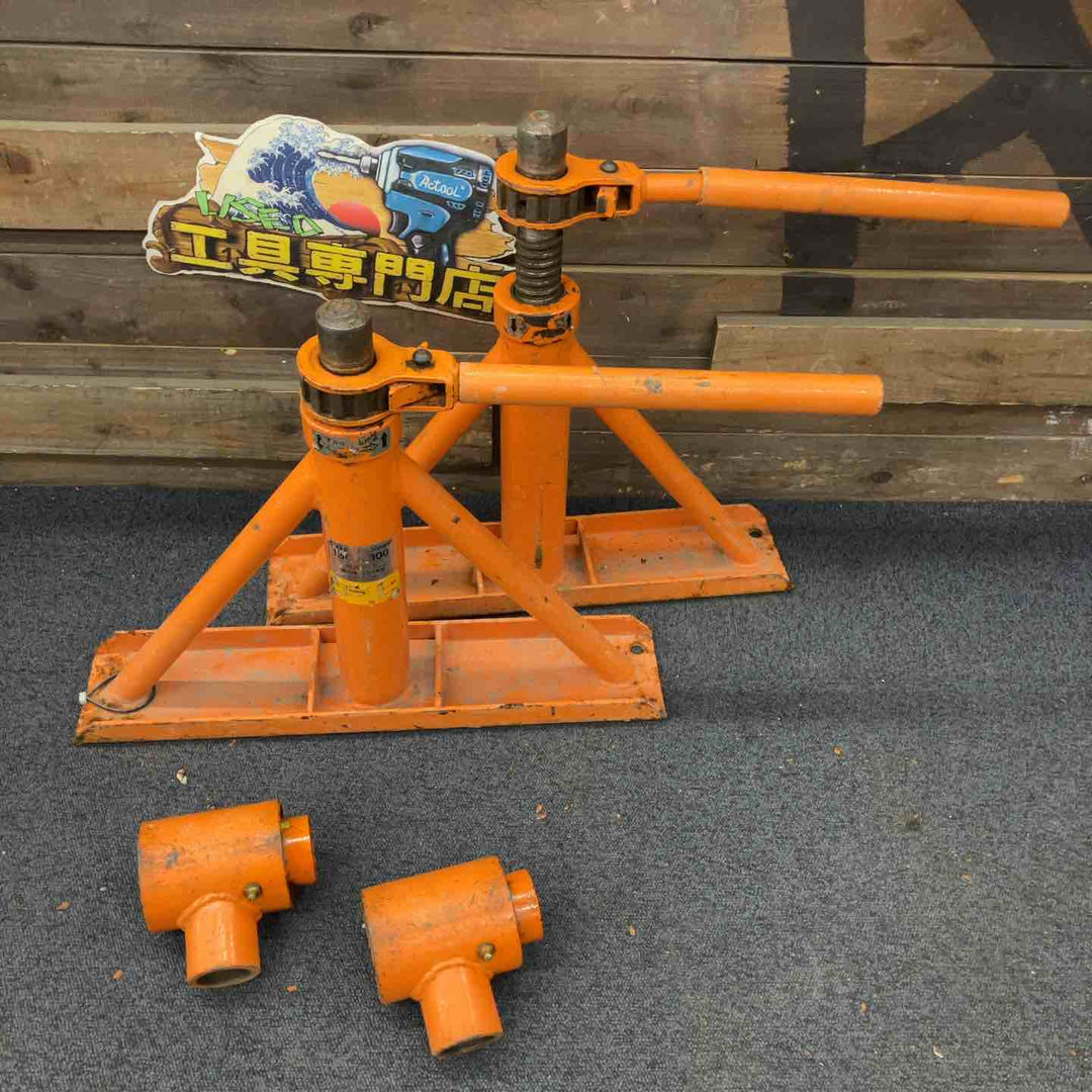 【中古品 / 店頭受取り限定】育良精機 ケーブルジャッキ ISG-3000 2脚1セット シャフト無し 能力3トン【千葉県柏市】