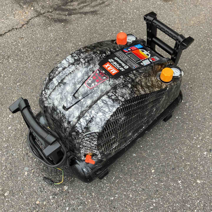 【中古品】 マックス/MAX エアコンプレッサー・AK-HL1270E2 (ガイアシルバー) 【桶川店】