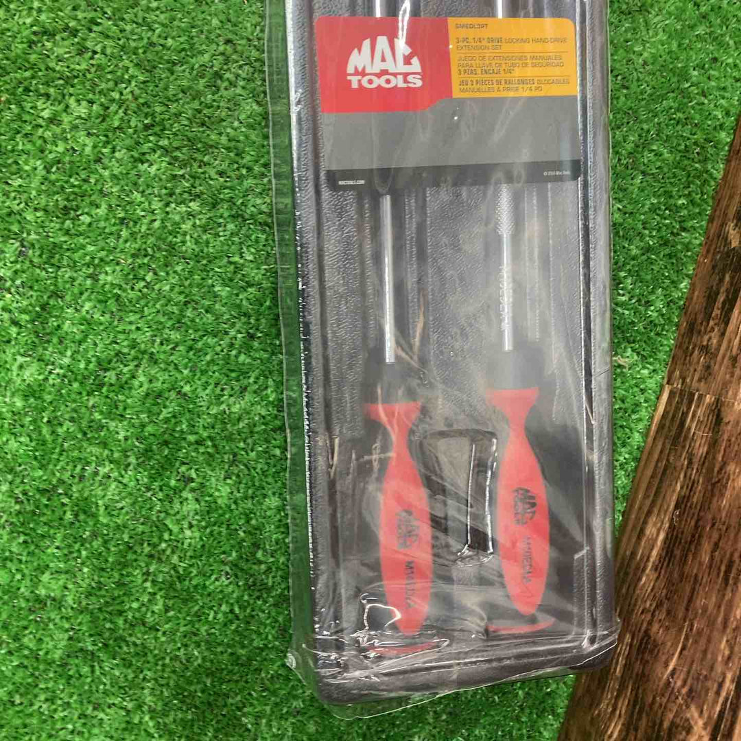 MAC TOOLS（マックツールズ） 1/4"Dr. ロッキングハンドドライブ エクステンションセット 3pcs. | SMEDL3PT【川越店】