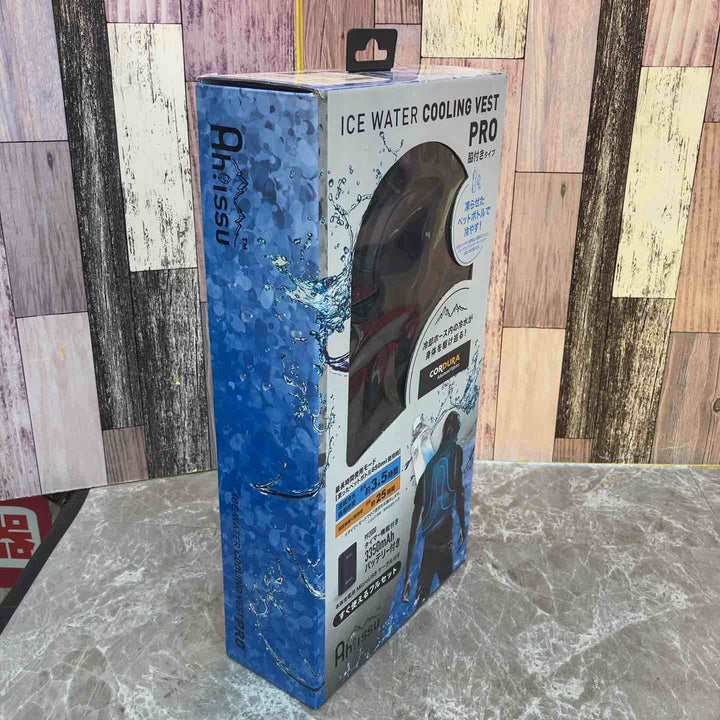 ◇[中国産業] ベスト アイスウォータークーリングベスト ICW001-19-F ブラック【八潮店】