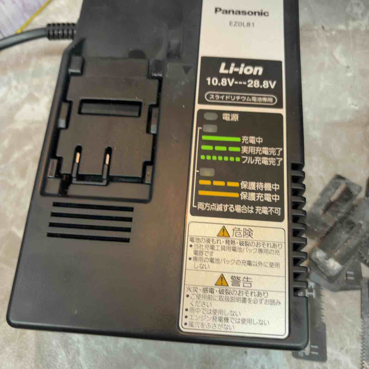 ★パナソニック(Panasonic) コードレス角穴カッター EZ45A3LJ2G-B【八潮店】