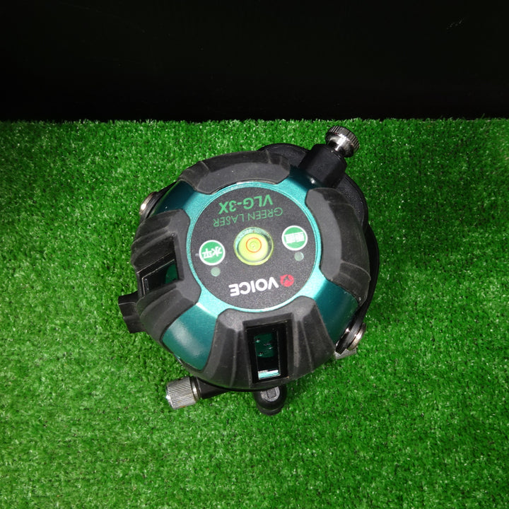 〇VOICE グリーンレーザー墨出し器 VLG-3X【岩槻店】