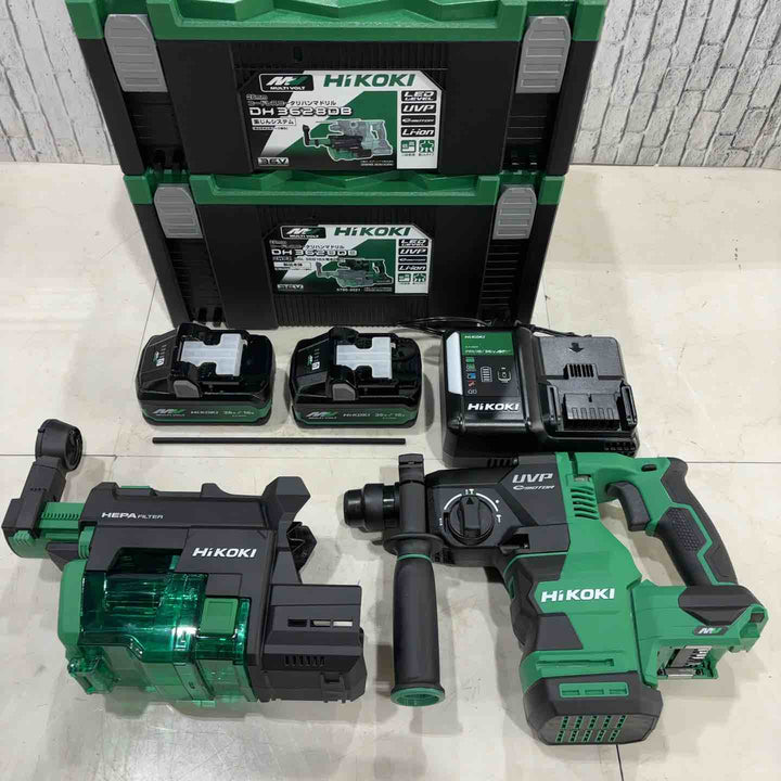 ★ハイコーキ(HIKOKI ※旧:日立工機) マルチボルト コードレスハンマドリル DH3628DB(2WPZ)【川口店】