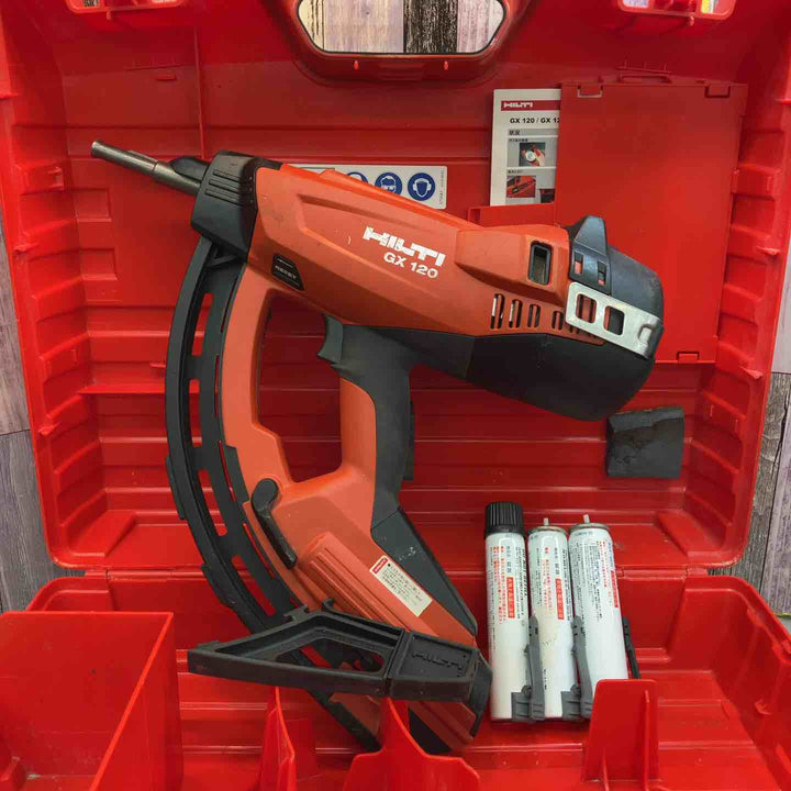 ◇ヒルティ(HILTI) ガス式鋲打機 GX120【八潮店】